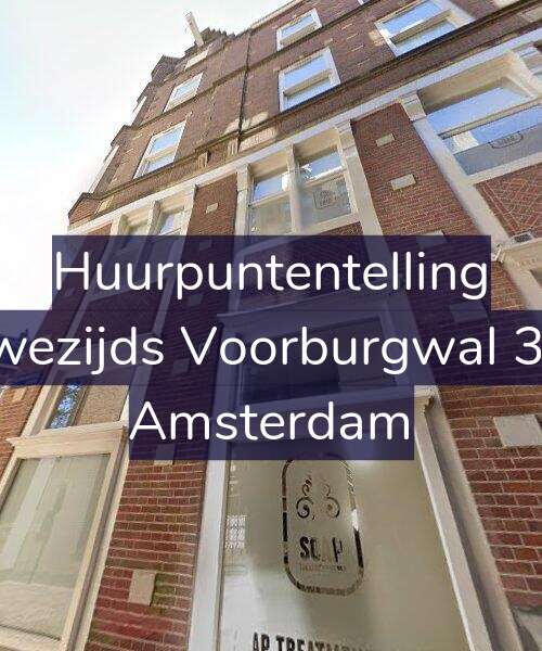 Foto gevel Huurpuntentelling voor Nieuwezijds Voorburgwal 324-A, Amsterdam
