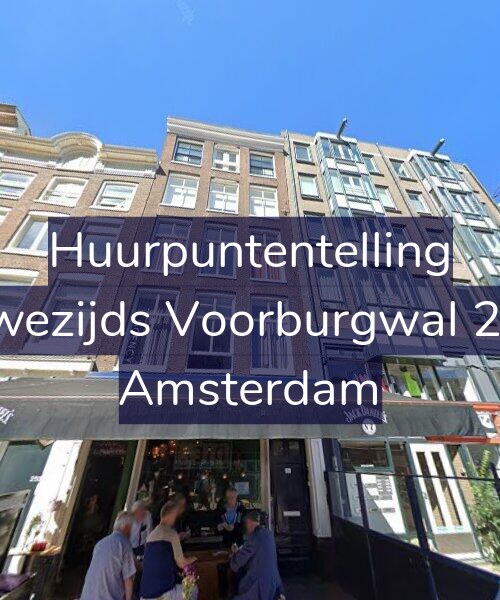 Foto gevel Huurpuntentelling voor Nieuwezijds Voorburgwal 254-D, Amsterdam