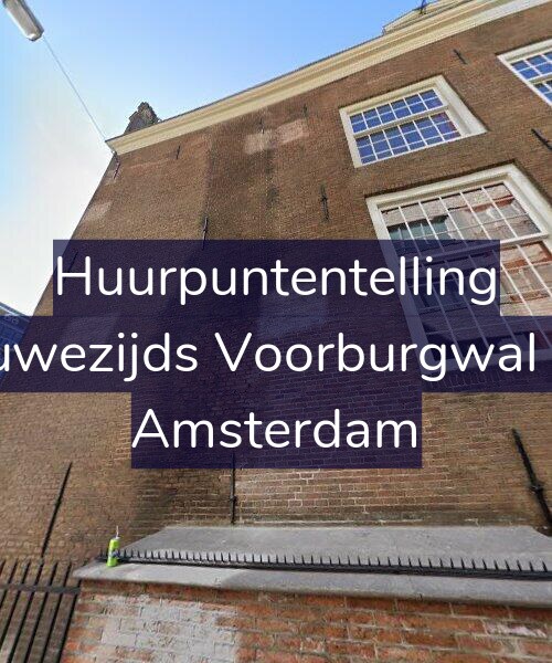 Foto gevel Huurpuntentelling voor Nieuwezijds Voorburgwal 264, Amsterdam