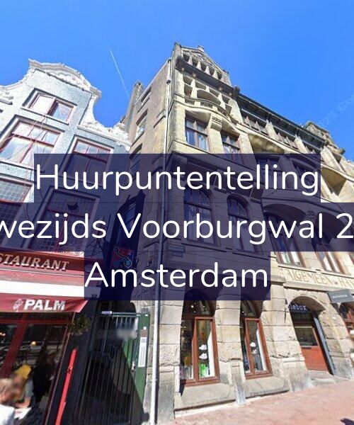 Foto gevel Huurpuntentelling voor Nieuwezijds Voorburgwal 238-D, Amsterdam