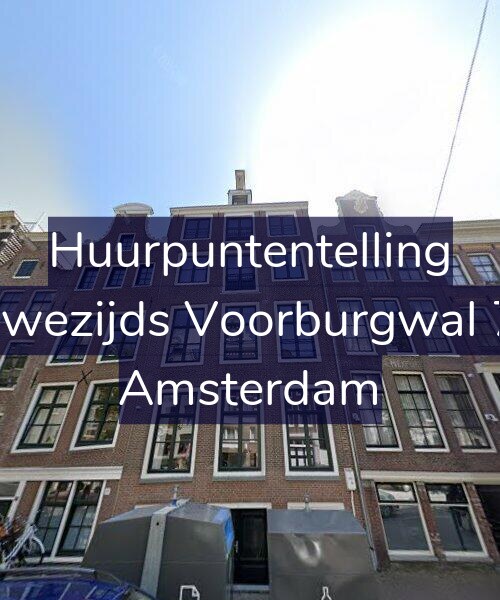 Foto gevel Huurpuntentelling voor Nieuwezijds Voorburgwal 78-E, Amsterdam