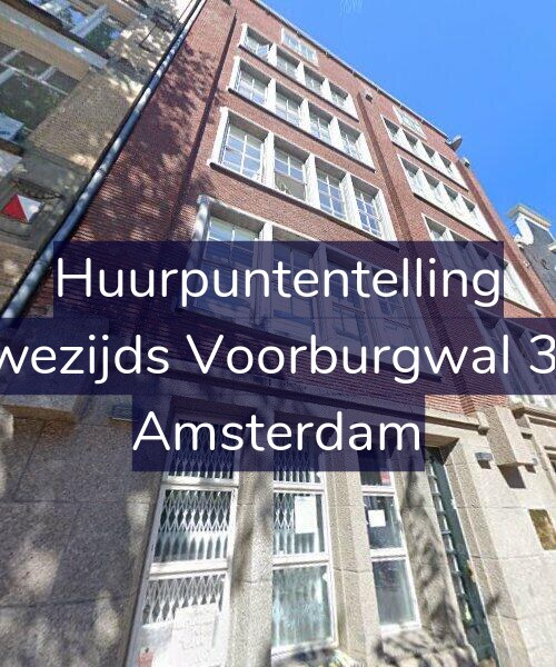 Foto gevel Huurpuntentelling voor Nieuwezijds Voorburgwal 308-C, Amsterdam