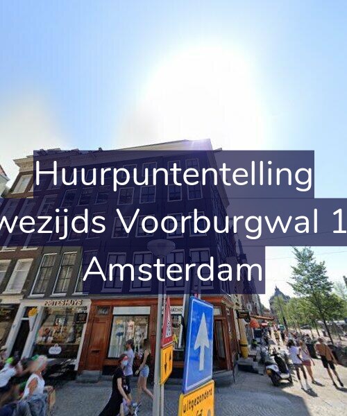 Foto gevel Huurpuntentelling voor Nieuwezijds Voorburgwal 151-C, Amsterdam