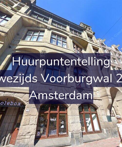 Foto gevel Huurpuntentelling voor Nieuwezijds Voorburgwal 232-B, Amsterdam