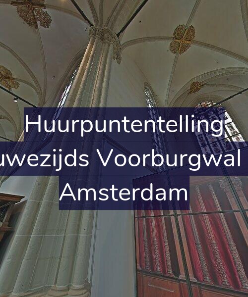 Foto gevel Huurpuntentelling voor Nieuwezijds Voorburgwal 133, Amsterdam