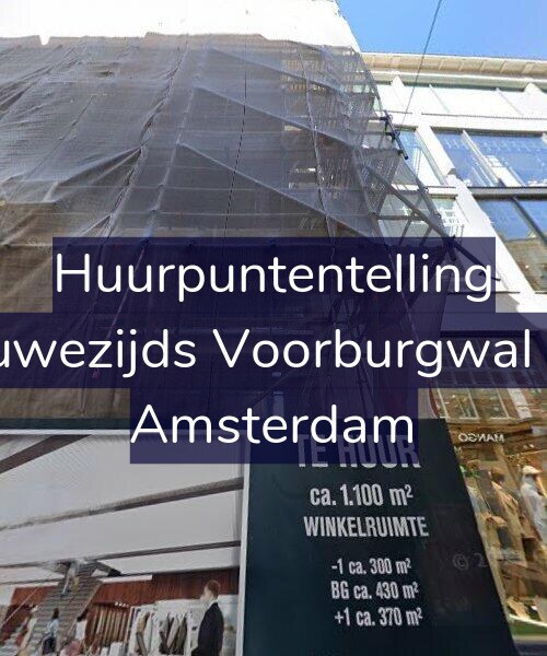 Foto gevel Huurpuntentelling voor Nieuwezijds Voorburgwal 255, Amsterdam