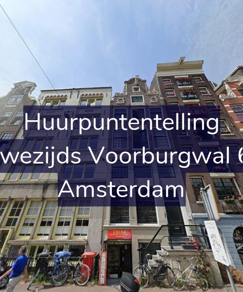 Foto gevel Huurpuntentelling voor Nieuwezijds Voorburgwal 66-G, Amsterdam