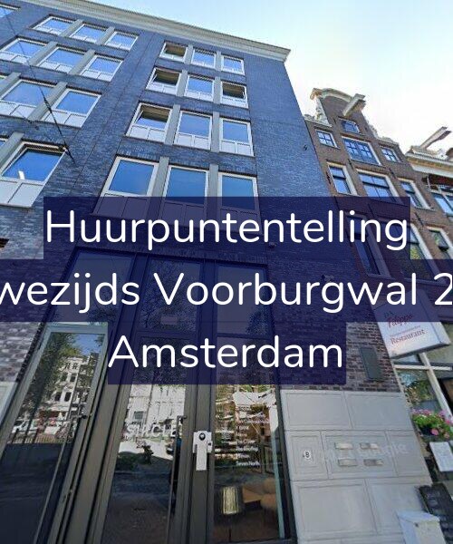 Foto gevel Huurpuntentelling voor Nieuwezijds Voorburgwal 289-E, Amsterdam
