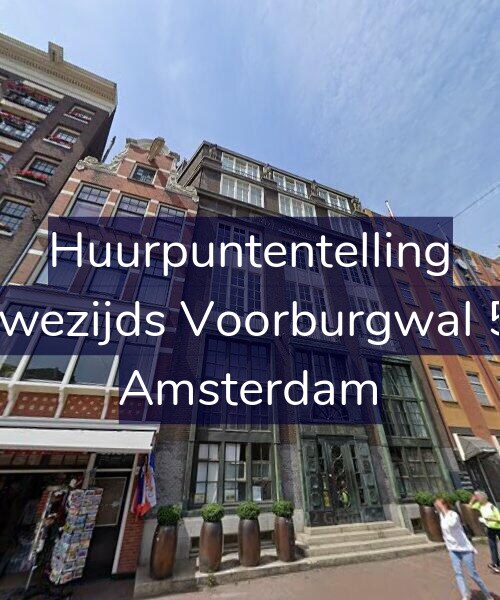 Foto gevel Huurpuntentelling voor Nieuwezijds Voorburgwal 56-D, Amsterdam
