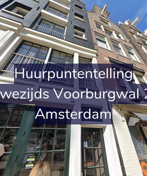 Foto gevel Huurpuntentelling voor Nieuwezijds Voorburgwal 22-A, Amsterdam