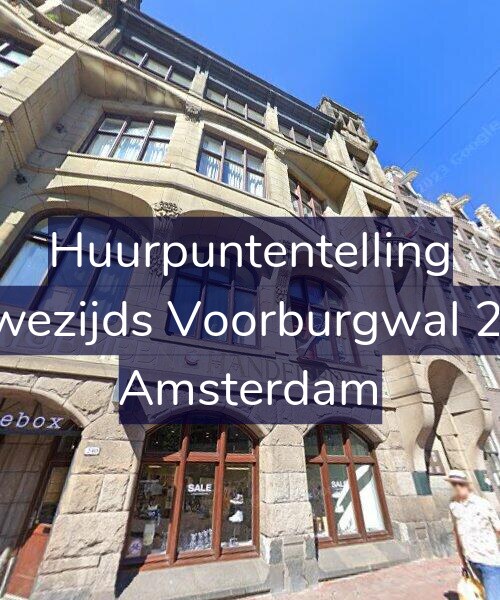 Foto gevel Huurpuntentelling voor Nieuwezijds Voorburgwal 234-C, Amsterdam