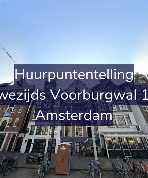 Foto gevel Huurpuntentelling voor Nieuwezijds Voorburgwal 103-2, Amsterdam