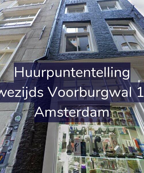 Foto gevel Huurpuntentelling voor Nieuwezijds Voorburgwal 169-D, Amsterdam