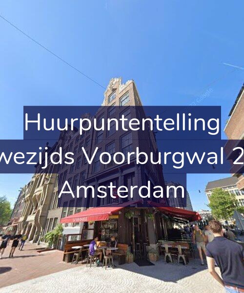 Foto gevel Huurpuntentelling voor Nieuwezijds Voorburgwal 228-C, Amsterdam