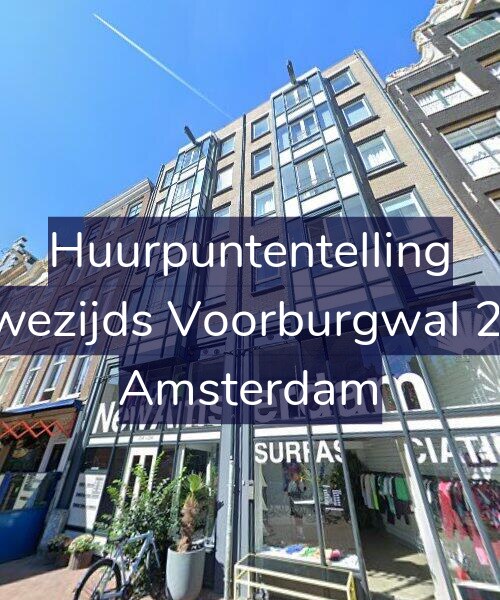 Foto gevel Huurpuntentelling voor Nieuwezijds Voorburgwal 254-C, Amsterdam