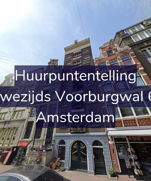 Foto gevel Huurpuntentelling voor Nieuwezijds Voorburgwal 64-B, Amsterdam