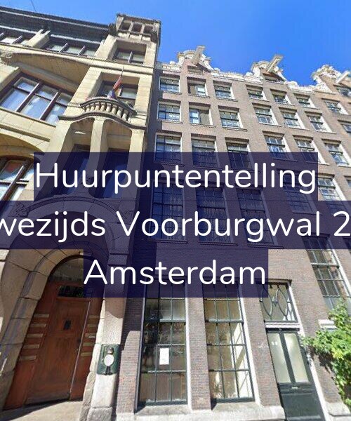 Foto gevel Huurpuntentelling voor Nieuwezijds Voorburgwal 230-D, Amsterdam