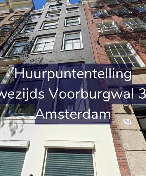 Foto gevel Huurpuntentelling voor Nieuwezijds Voorburgwal 314-G, Amsterdam
