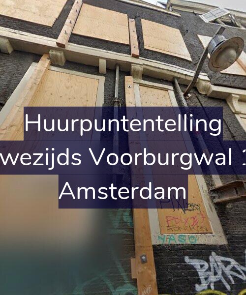 Foto gevel Huurpuntentelling voor Nieuwezijds Voorburgwal 18-D, Amsterdam