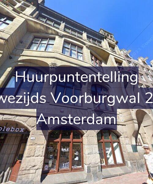 Foto gevel Huurpuntentelling voor Nieuwezijds Voorburgwal 232-D, Amsterdam