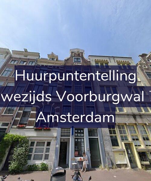 Foto gevel Huurpuntentelling voor Nieuwezijds Voorburgwal 72-F, Amsterdam