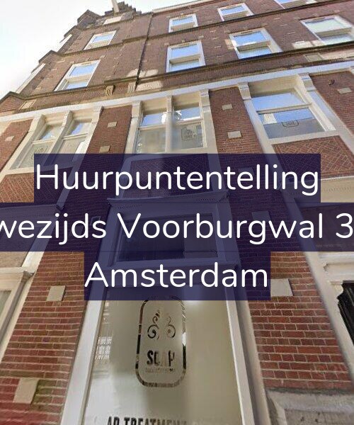 Foto gevel Huurpuntentelling voor Nieuwezijds Voorburgwal 324-D, Amsterdam