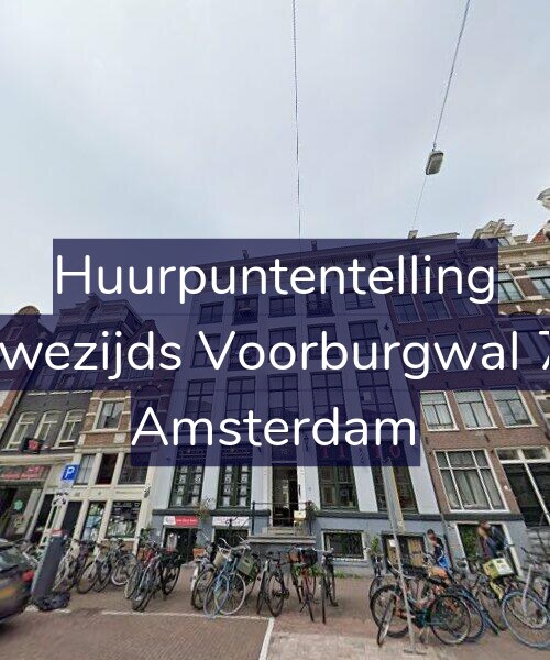 Foto gevel Huurpuntentelling voor Nieuwezijds Voorburgwal 78-D, Amsterdam