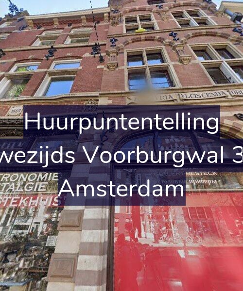 Foto gevel Huurpuntentelling voor Nieuwezijds Voorburgwal 365-1, Amsterdam