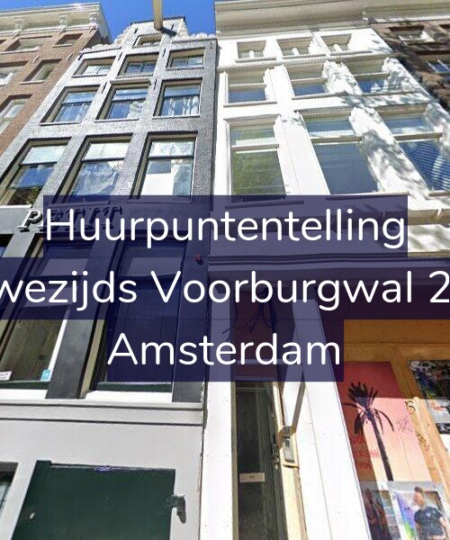 Foto gevel Huurpuntentelling voor Nieuwezijds Voorburgwal 268-C, Amsterdam