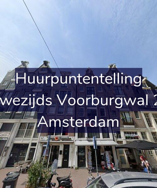 Foto gevel Huurpuntentelling voor Nieuwezijds Voorburgwal 20-D, Amsterdam