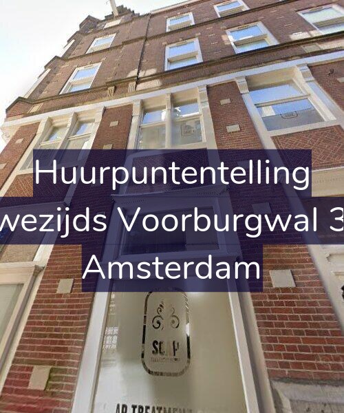 Foto gevel Huurpuntentelling voor Nieuwezijds Voorburgwal 324-F, Amsterdam