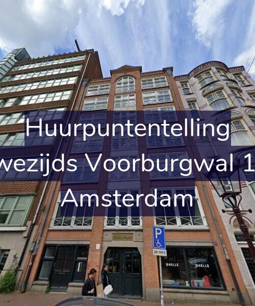 Foto gevel Huurpuntentelling voor Nieuwezijds Voorburgwal 118-G, Amsterdam