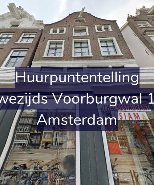 Foto gevel Huurpuntentelling voor Nieuwezijds Voorburgwal 105-2, Amsterdam