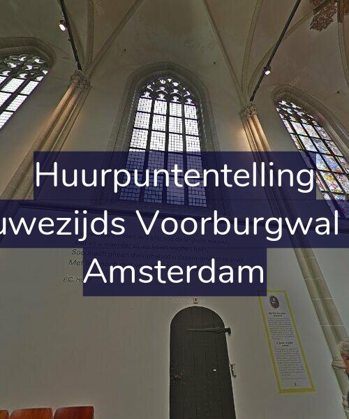 Foto gevel Huurpuntentelling voor Nieuwezijds Voorburgwal 135, Amsterdam