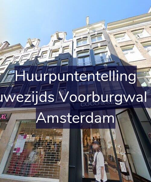 Foto gevel Huurpuntentelling voor Nieuwezijds Voorburgwal 251, Amsterdam