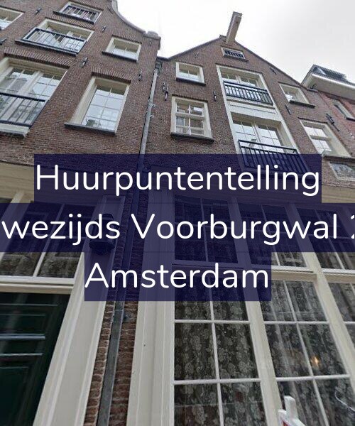 Foto gevel Huurpuntentelling voor Nieuwezijds Voorburgwal 29-1, Amsterdam