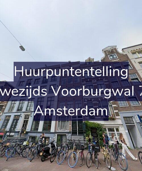 Foto gevel Huurpuntentelling voor Nieuwezijds Voorburgwal 76-D, Amsterdam