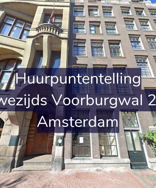 Foto gevel Huurpuntentelling voor Nieuwezijds Voorburgwal 230-H, Amsterdam