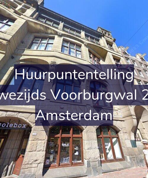 Foto gevel Huurpuntentelling voor Nieuwezijds Voorburgwal 234-F, Amsterdam