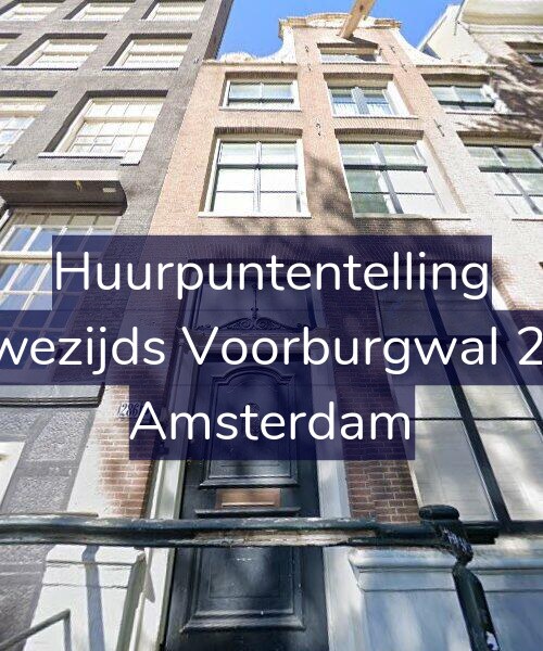 Foto gevel Huurpuntentelling voor Nieuwezijds Voorburgwal 286-B, Amsterdam