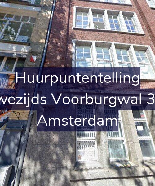 Foto gevel Huurpuntentelling voor Nieuwezijds Voorburgwal 308-H, Amsterdam