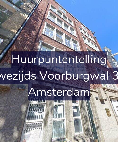Foto gevel Huurpuntentelling voor Nieuwezijds Voorburgwal 308-B, Amsterdam