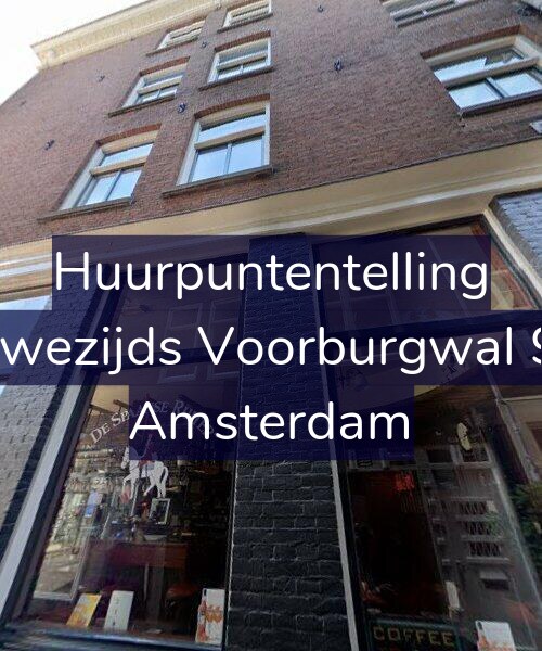 Foto gevel Huurpuntentelling voor Nieuwezijds Voorburgwal 90-B, Amsterdam