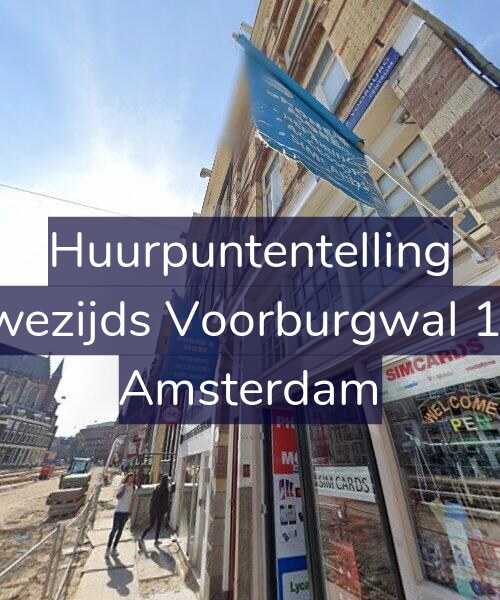 Foto gevel Huurpuntentelling voor Nieuwezijds Voorburgwal 146-D, Amsterdam
