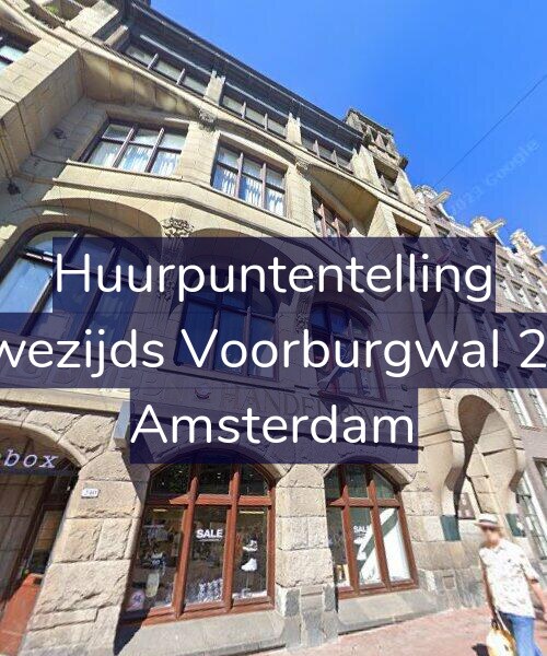 Foto gevel Huurpuntentelling voor Nieuwezijds Voorburgwal 236-D, Amsterdam