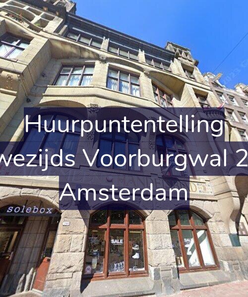 Foto gevel Huurpuntentelling voor Nieuwezijds Voorburgwal 232-A, Amsterdam