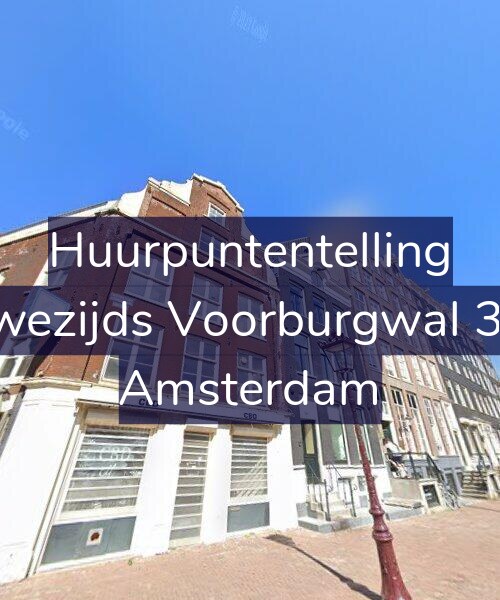 Foto gevel Huurpuntentelling voor Nieuwezijds Voorburgwal 300-B, Amsterdam