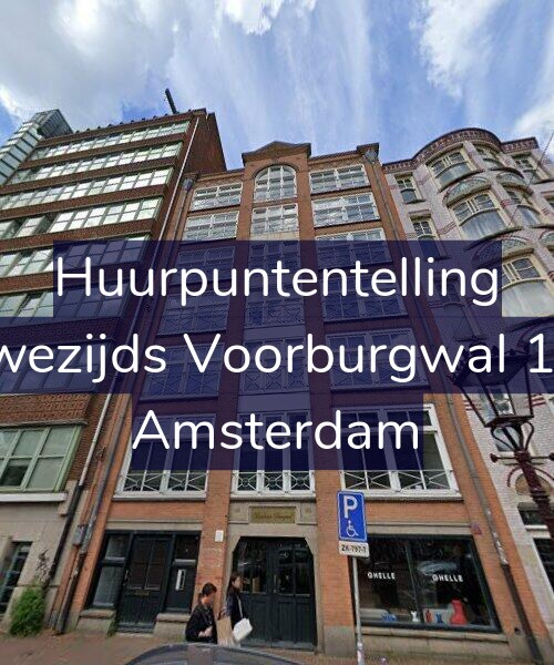 Foto gevel Huurpuntentelling voor Nieuwezijds Voorburgwal 118-D, Amsterdam