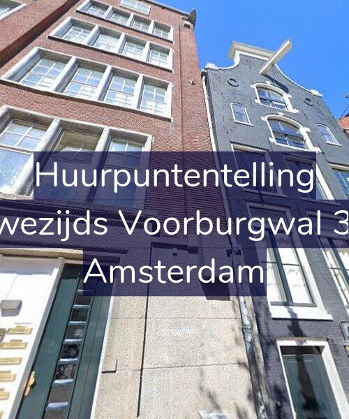 Foto gevel Huurpuntentelling voor Nieuwezijds Voorburgwal 306-2, Amsterdam