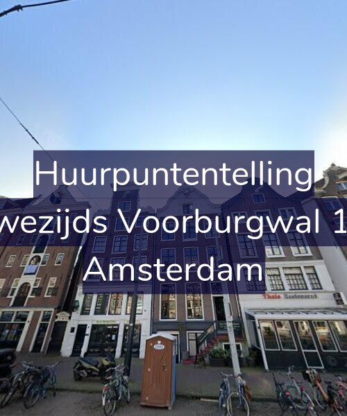 Foto gevel Huurpuntentelling voor Nieuwezijds Voorburgwal 103-3, Amsterdam
